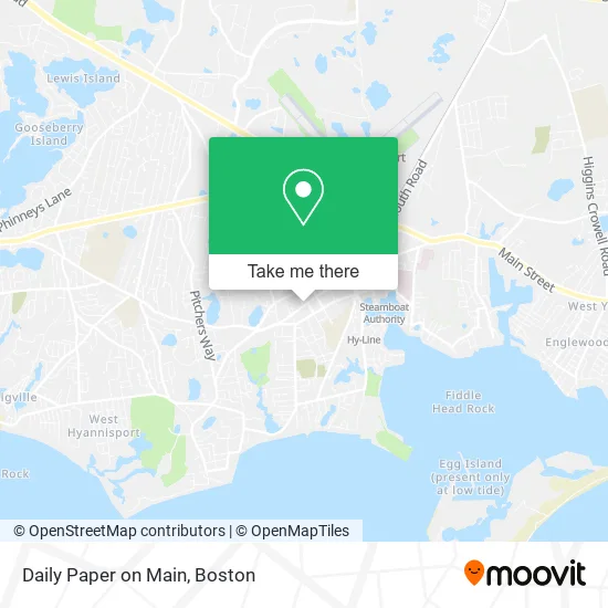 Mapa de Daily Paper on Main