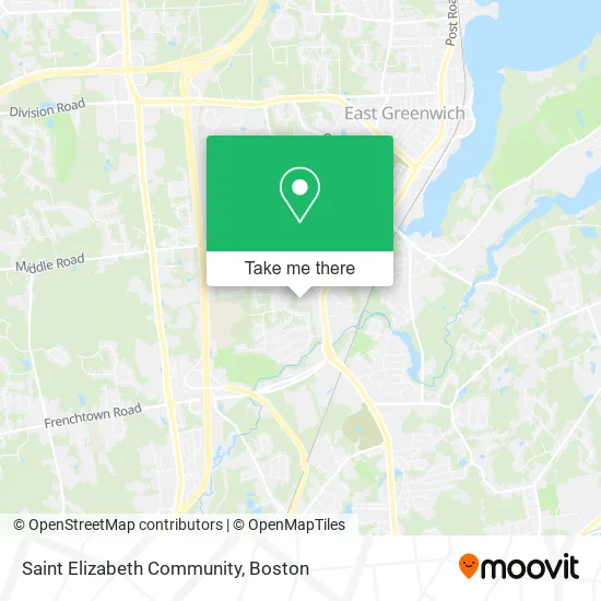 Saint Elizabeth Community map