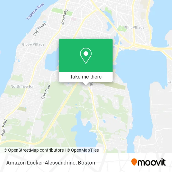 Amazon Locker-Alessandrino map