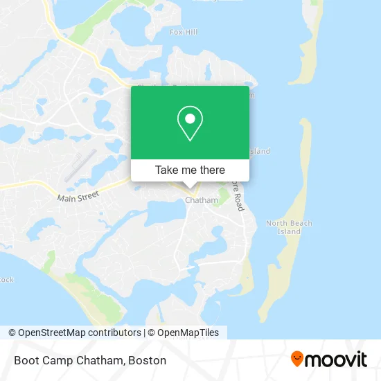 Boot Camp Chatham map