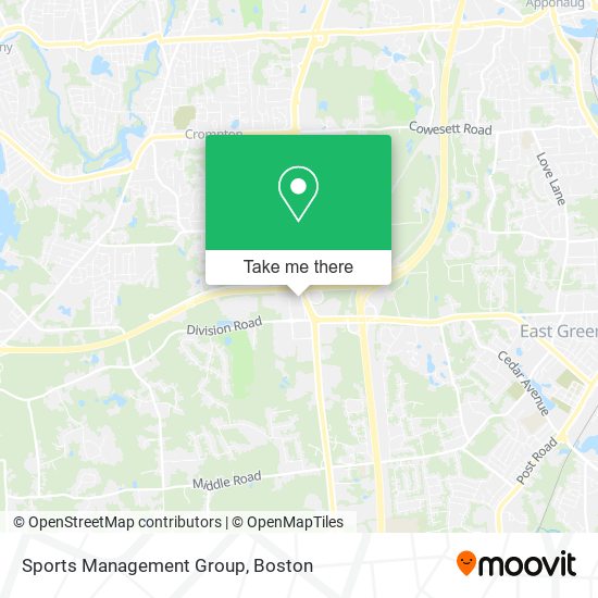 Mapa de Sports Management Group
