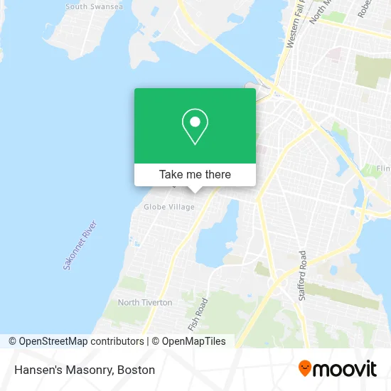 Hansen's Masonry map