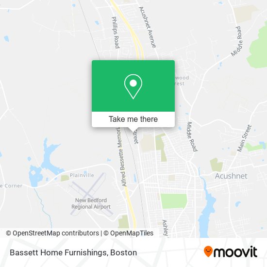 Bassett Home Furnishings map