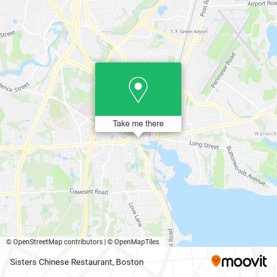 Mapa de Sisters Chinese Restaurant