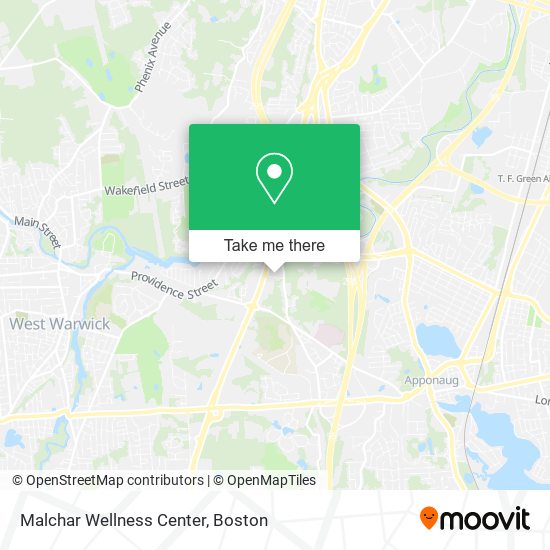 Mapa de Malchar Wellness Center