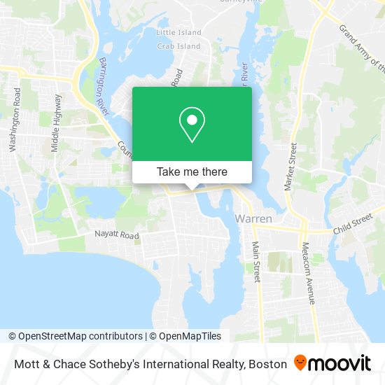Mott & Chace Sotheby's International Realty map