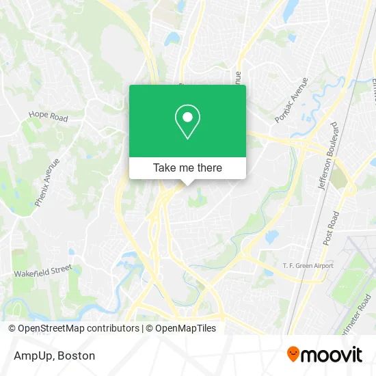 AmpUp map