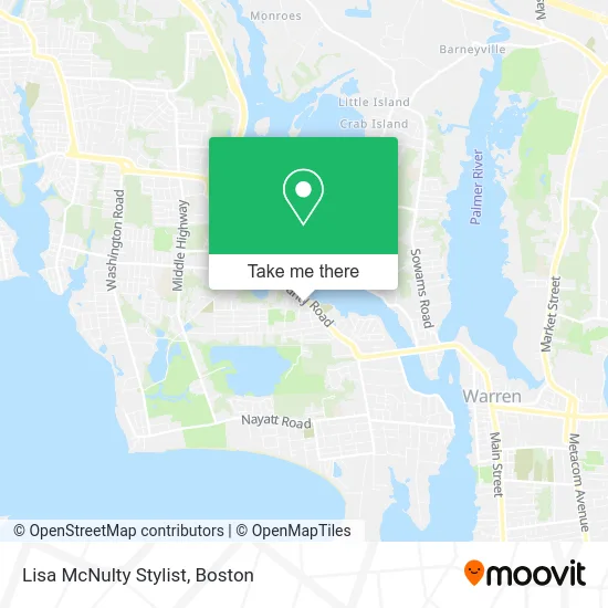 Lisa McNulty Stylist map