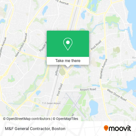 Mapa de M&F General Contractor