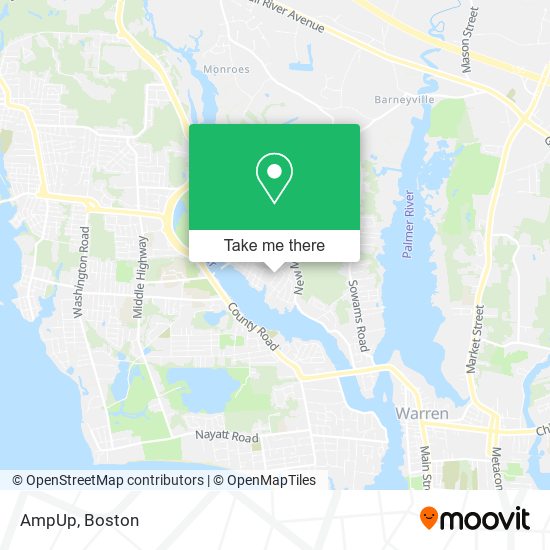 AmpUp map