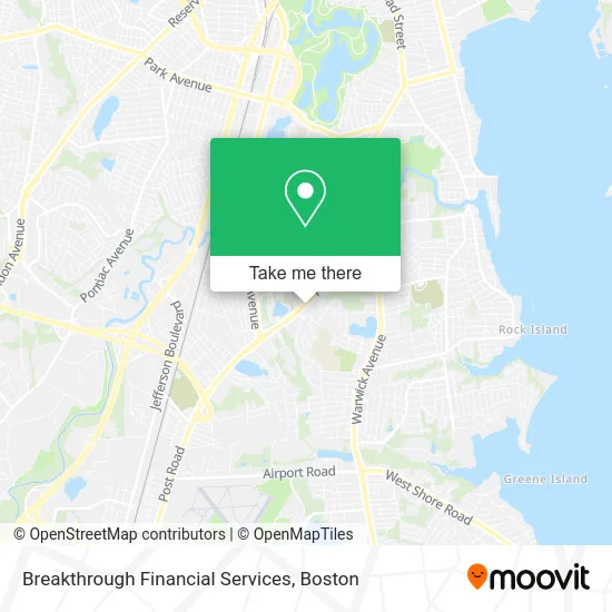 Breakthrough Financial Services map