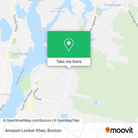 Amazon Locker-Kheo map