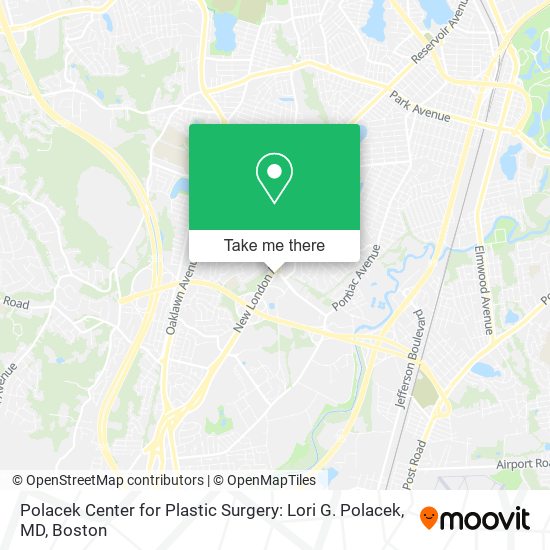 Polacek Center for Plastic Surgery: Lori G. Polacek, MD map