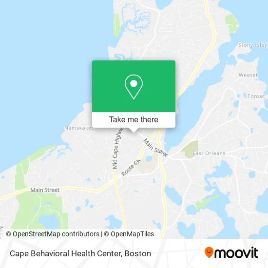 Cape Behavioral Health Center map