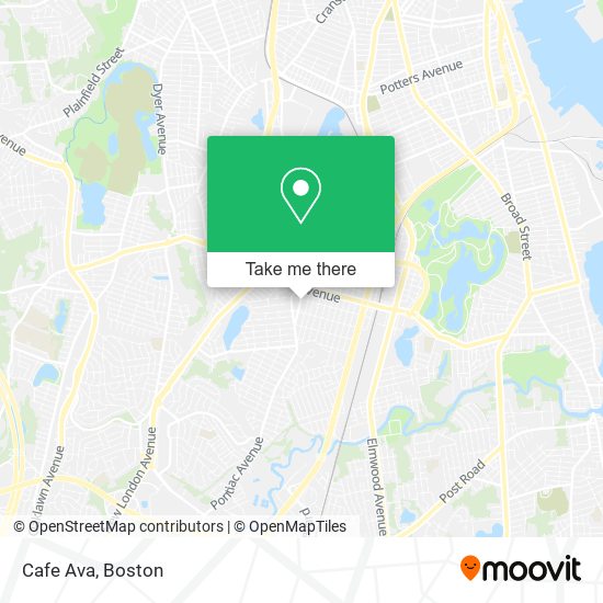Cafe Ava map