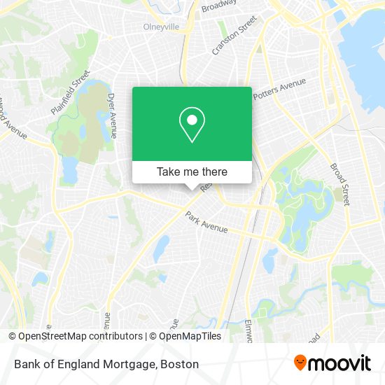 Bank of England Mortgage map