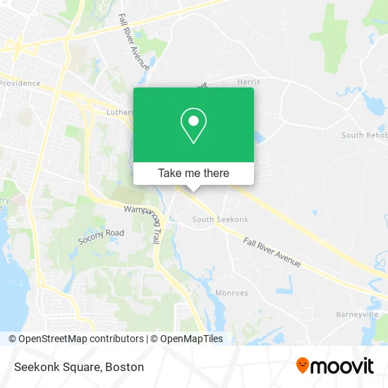 Seekonk Square map
