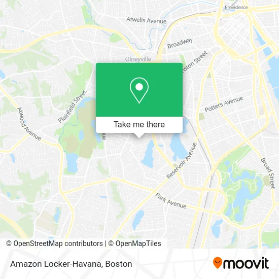 Amazon Locker-Havana map