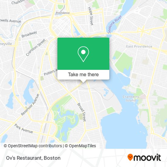 Ov's Restaurant map