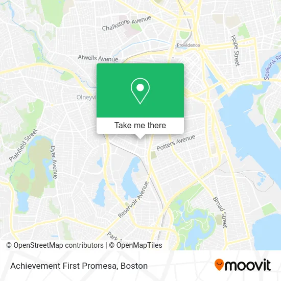 Achievement First Promesa map