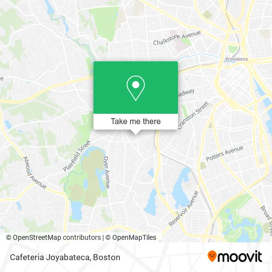 Cafeteria Joyabateca map