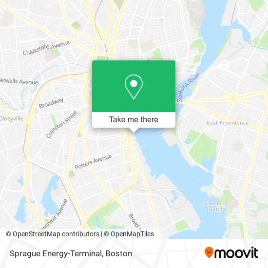 Sprague Energy-Terminal map