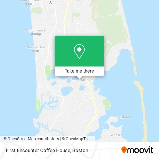 First Encounter Coffee House map