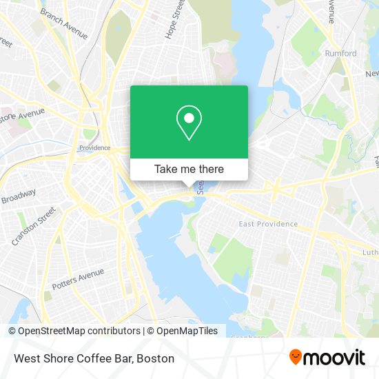 Mapa de West Shore Coffee Bar