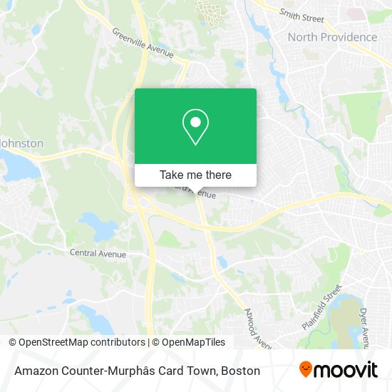 Mapa de Amazon Counter-Murphâs Card Town