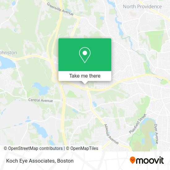 Koch Eye Associates map