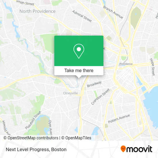 Next Level Progress map