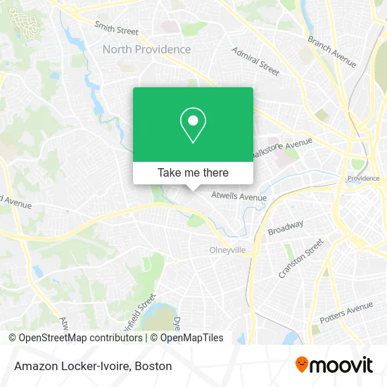 Amazon Locker-Ivoire map