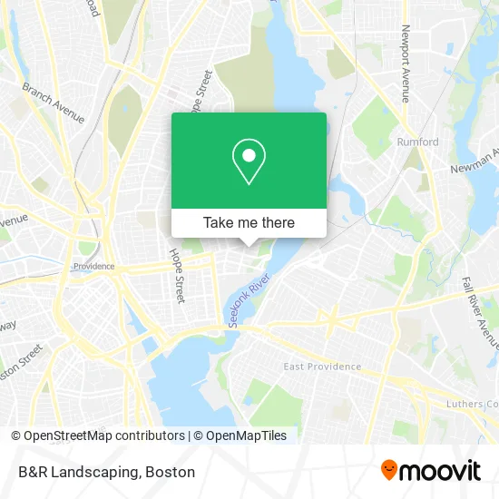 Mapa de B&R Landscaping