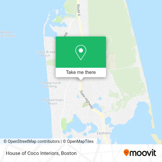 House of Coco Interiors map