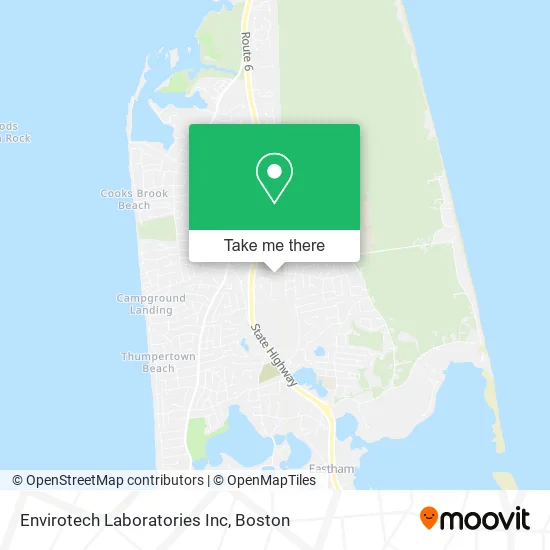 Envirotech Laboratories Inc map