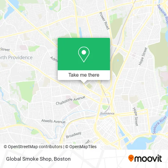 Mapa de Global Smoke Shop