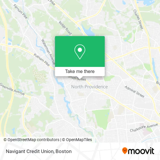 Navigant Credit Union map