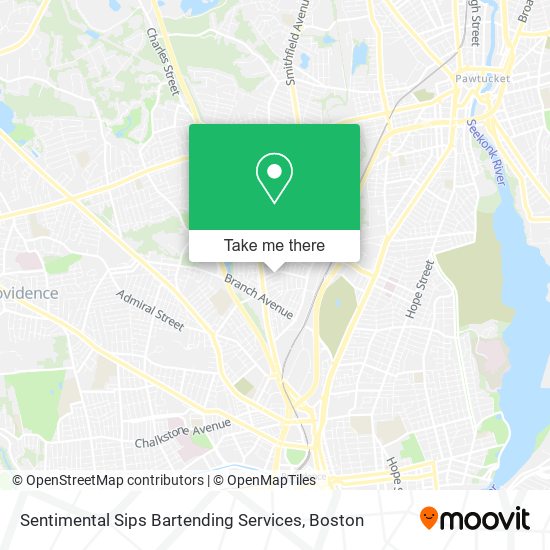 Sentimental Sips Bartending Services map