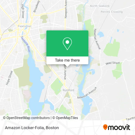 Amazon Locker-Folia map
