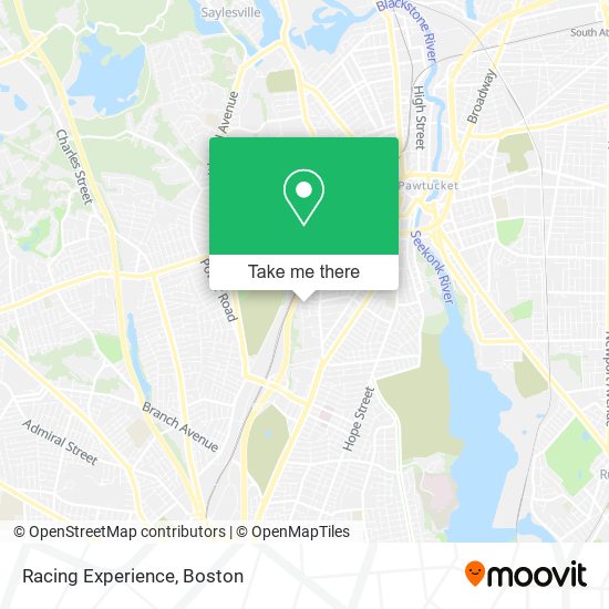 Racing Experience map