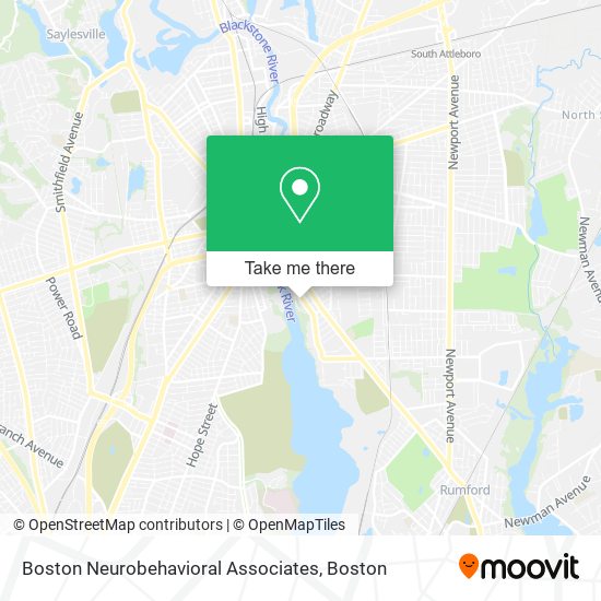 Mapa de Boston Neurobehavioral Associates