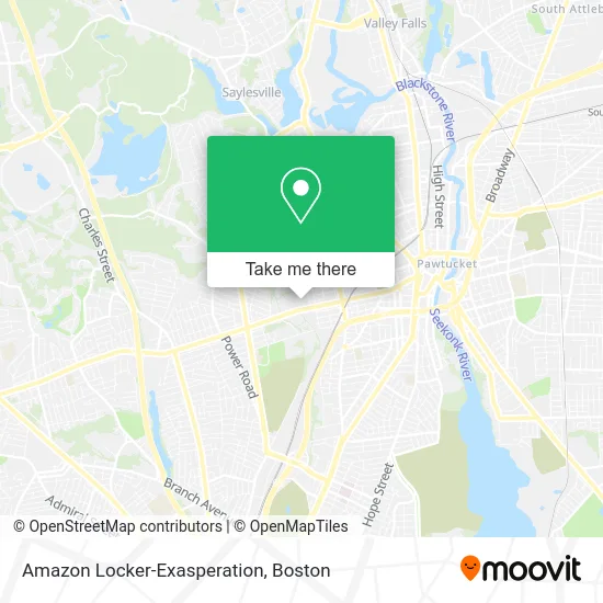 Amazon Locker-Exasperation map