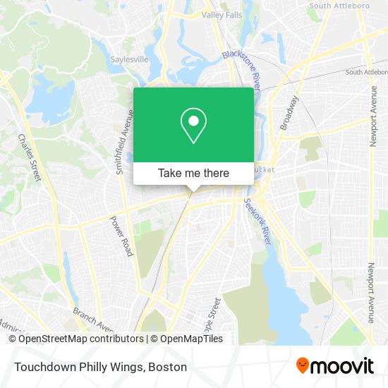 Mapa de Touchdown Philly Wings