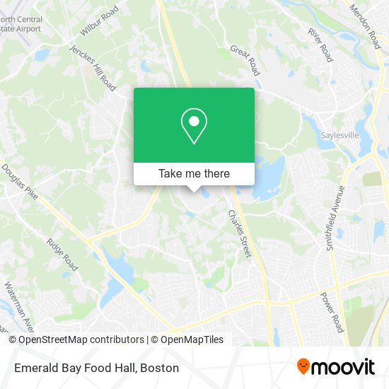 Emerald Bay Food Hall map