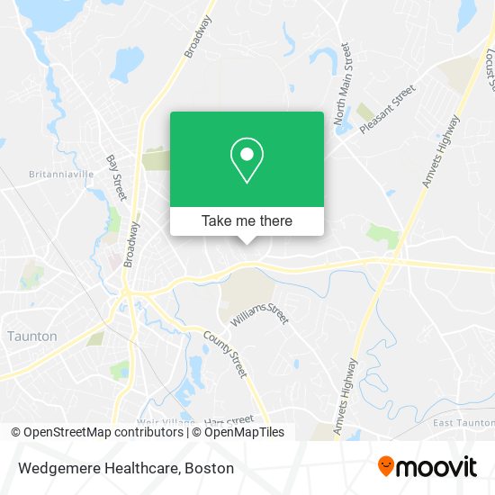 Wedgemere Healthcare map