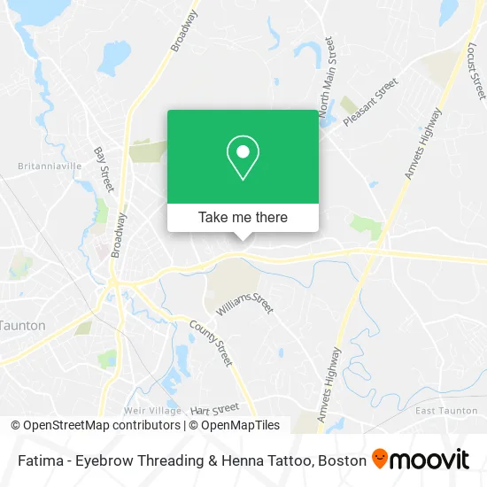 Fatima - Eyebrow Threading & Henna Tattoo map