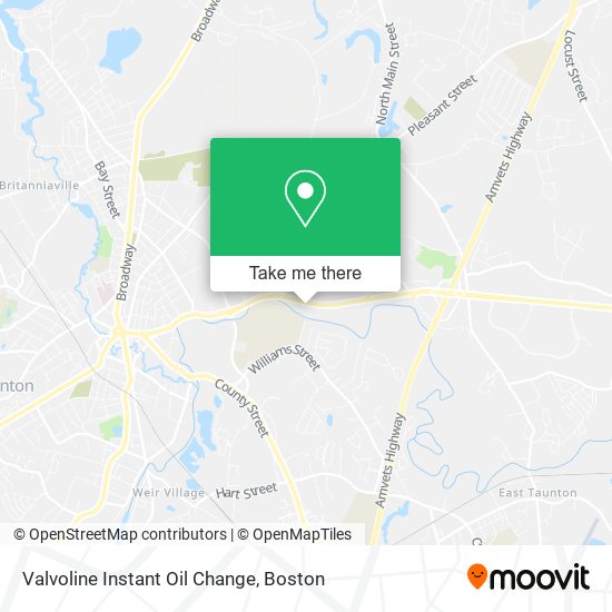 Valvoline Instant Oil Change map