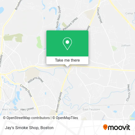 Jay's Smoke Shop map