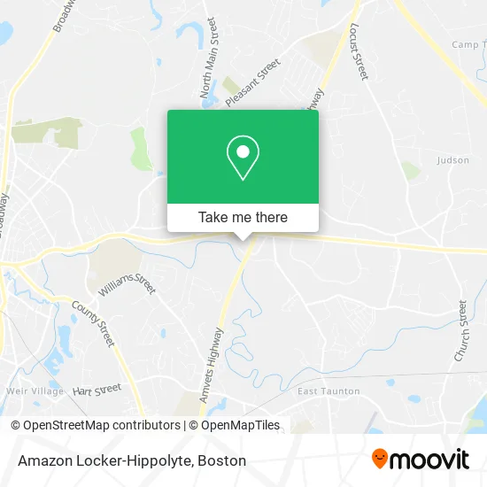 Amazon Locker-Hippolyte map