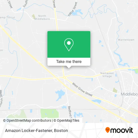 Amazon Locker-Fastener map